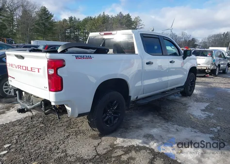 2021 Chevrolet Silverado 1500 4Wd Short Bed Lt Trail Boss из США, поврежденный, VIN 1GCPYFED7MZ346800